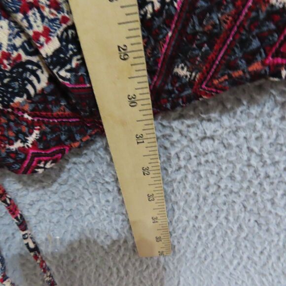 Umgee Mini Dress Large Multicolor Sleeveless Colorful Boho Geometric Pullover - Picture 9 of 10